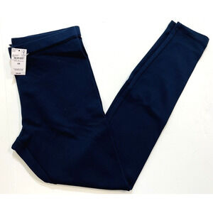 LANDS END pants size XS navy knit seamless leggings $50 NEW (tt2)
